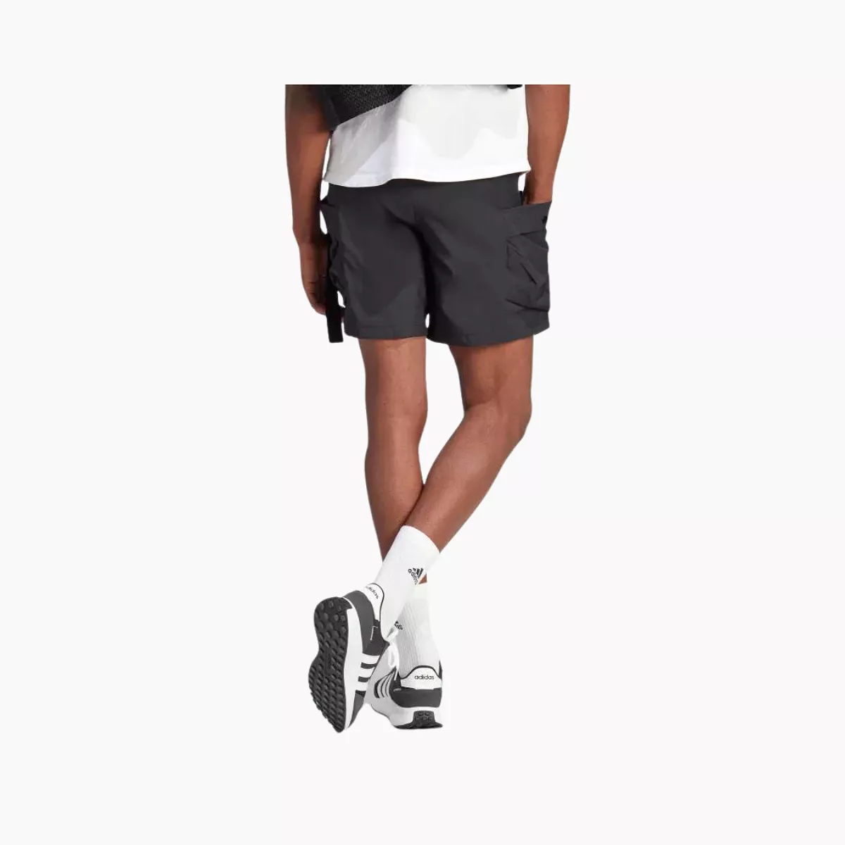 Adidas City Escape Cargo Sportswear Men Shorts -Black