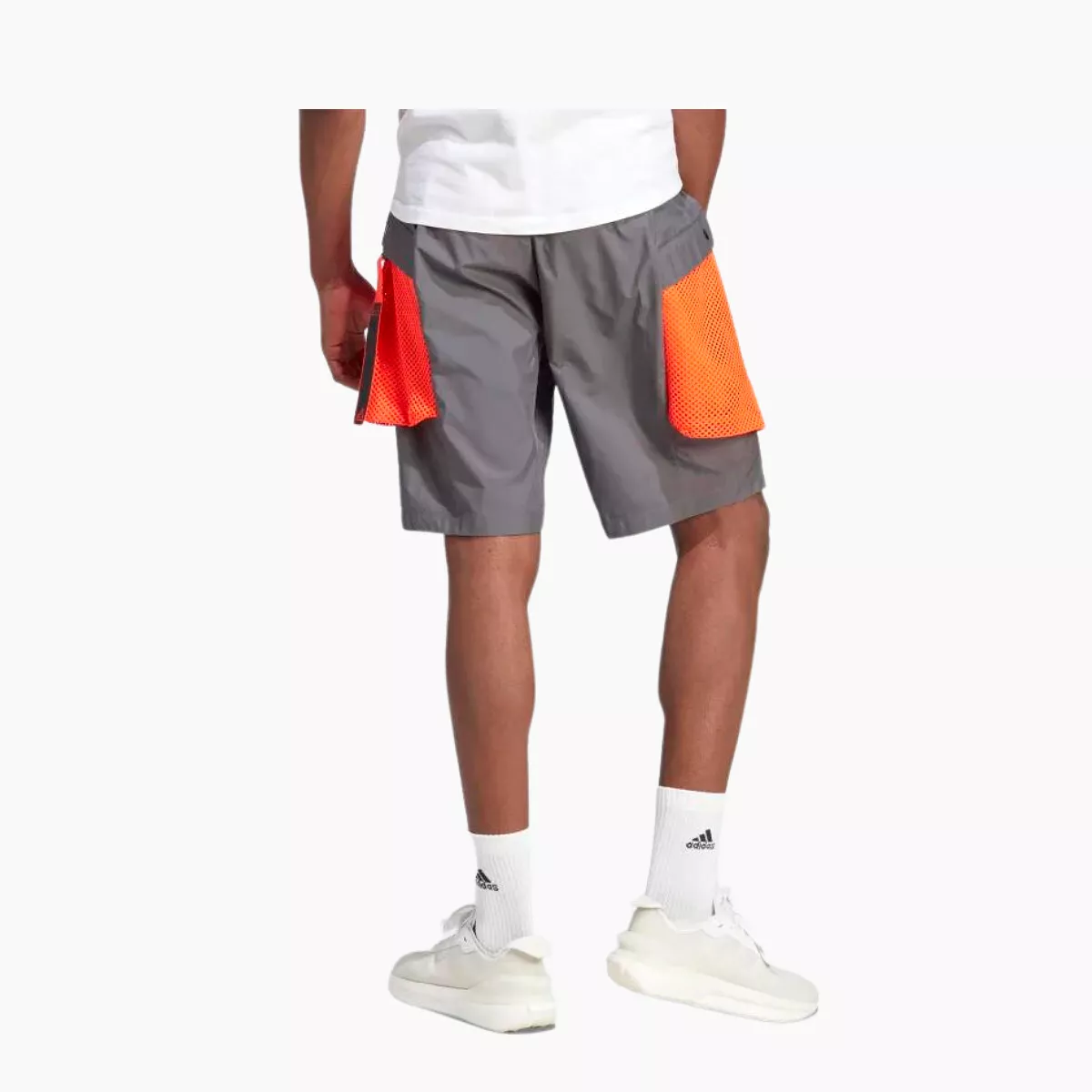 Adidas City Escape Premium Men Sportswear Shorts -Grey five