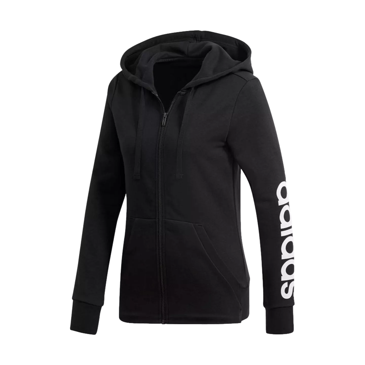 Adidas Essential Linear Womens Full Zip Hoodie