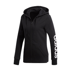 Adidas Essential Linear Womens Full Zip Hoodie