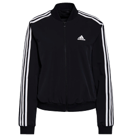 Adidas Essentials 3 Stripe Woven Womens Track Jacket