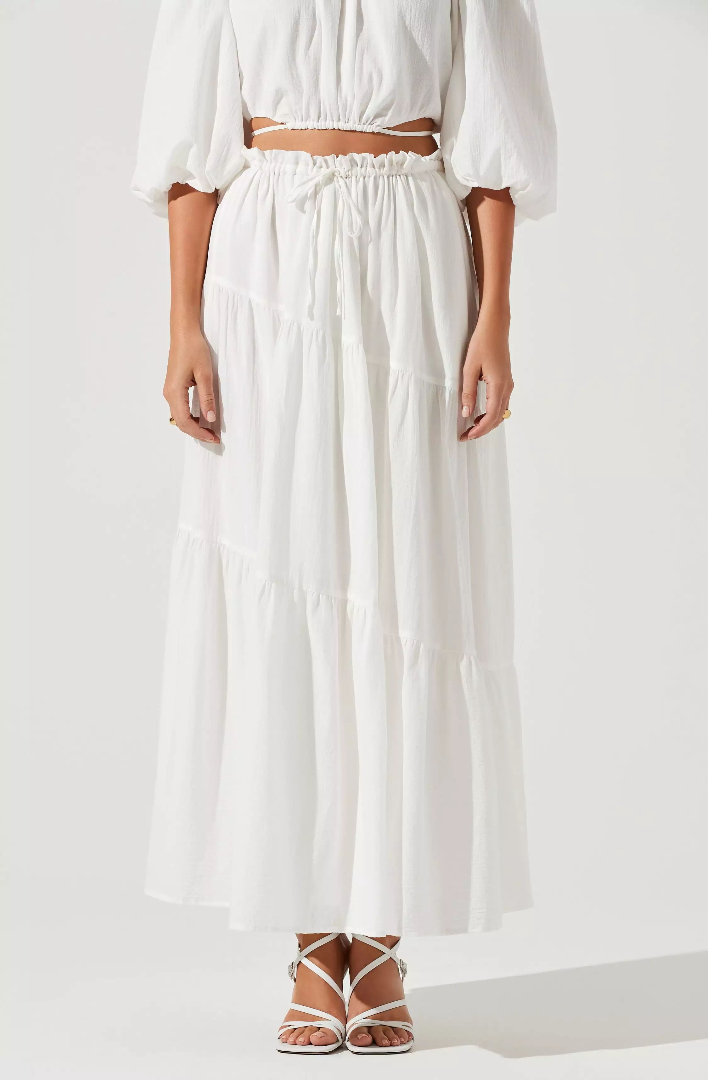 Balboa Tiered Maxi Skirt