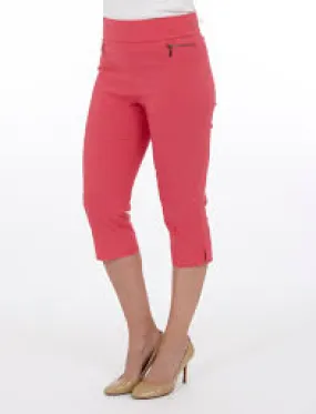 Bengaline Capri with Faux Zipper Style 1530