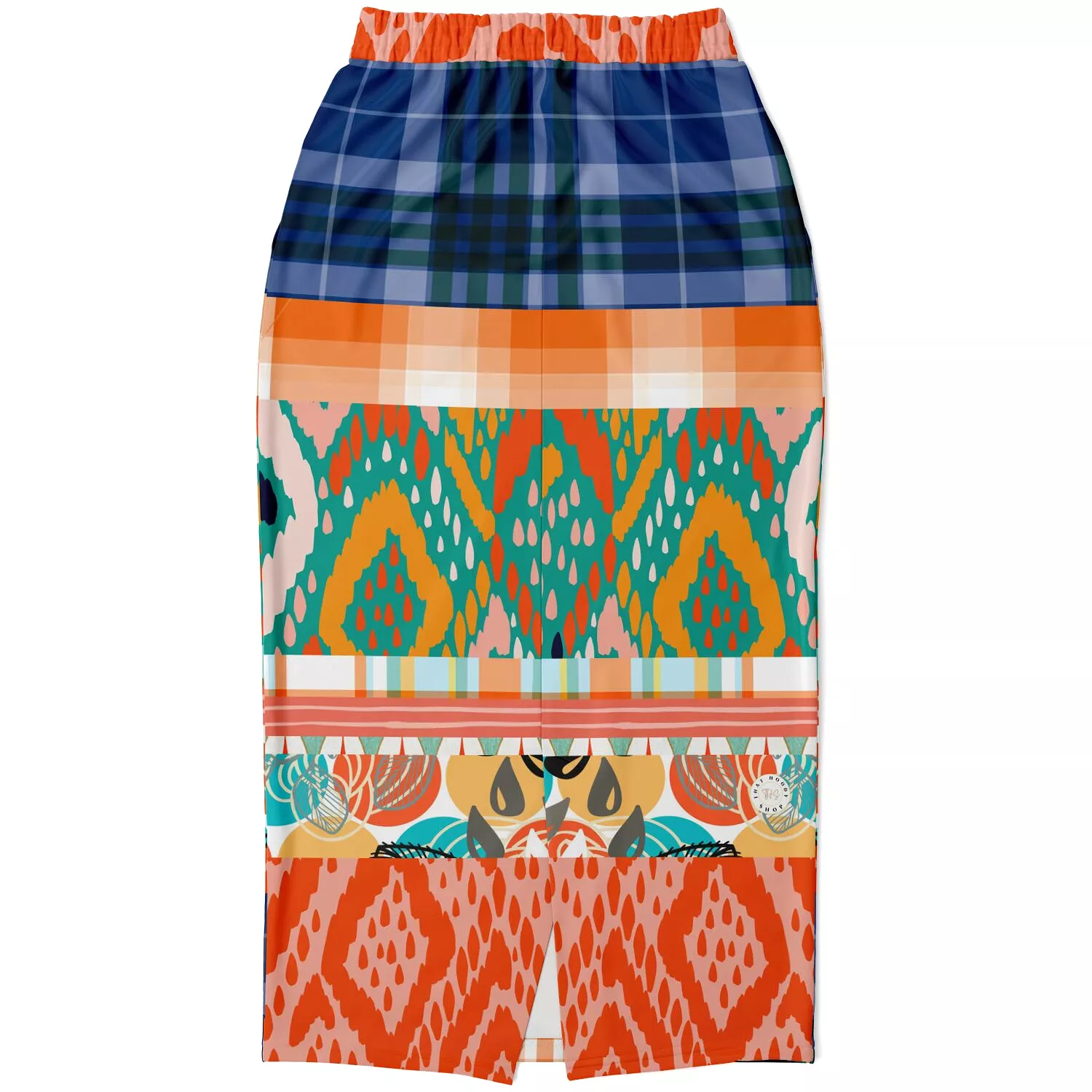 Billie Jean Eco-Poly Long Pocket Skirt