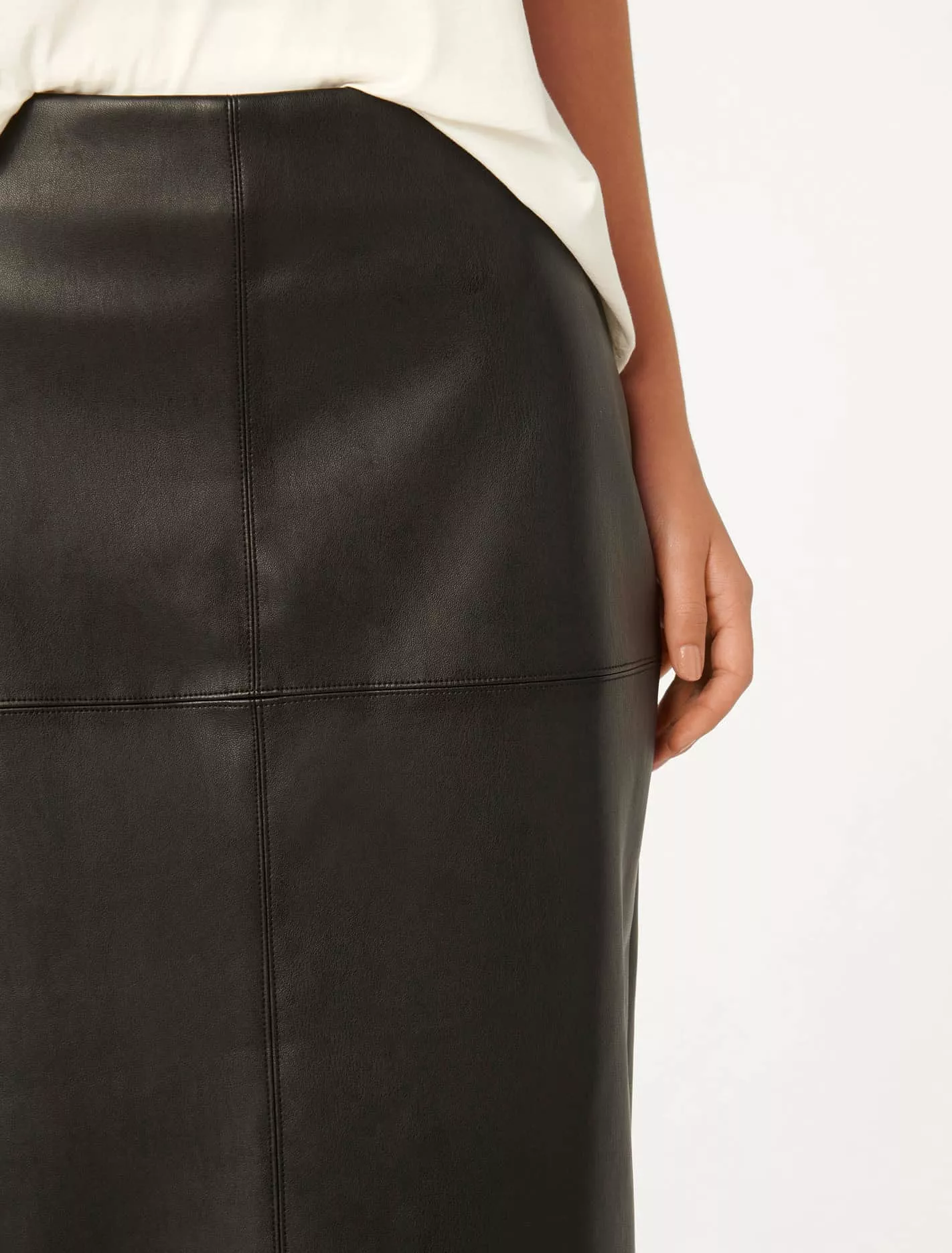 Billie Vegan Leather Maxi Skirt