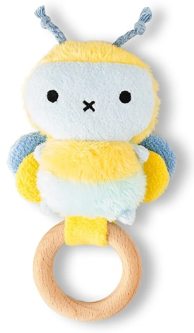 Blue Ricebee Baby Rattle Noodoll