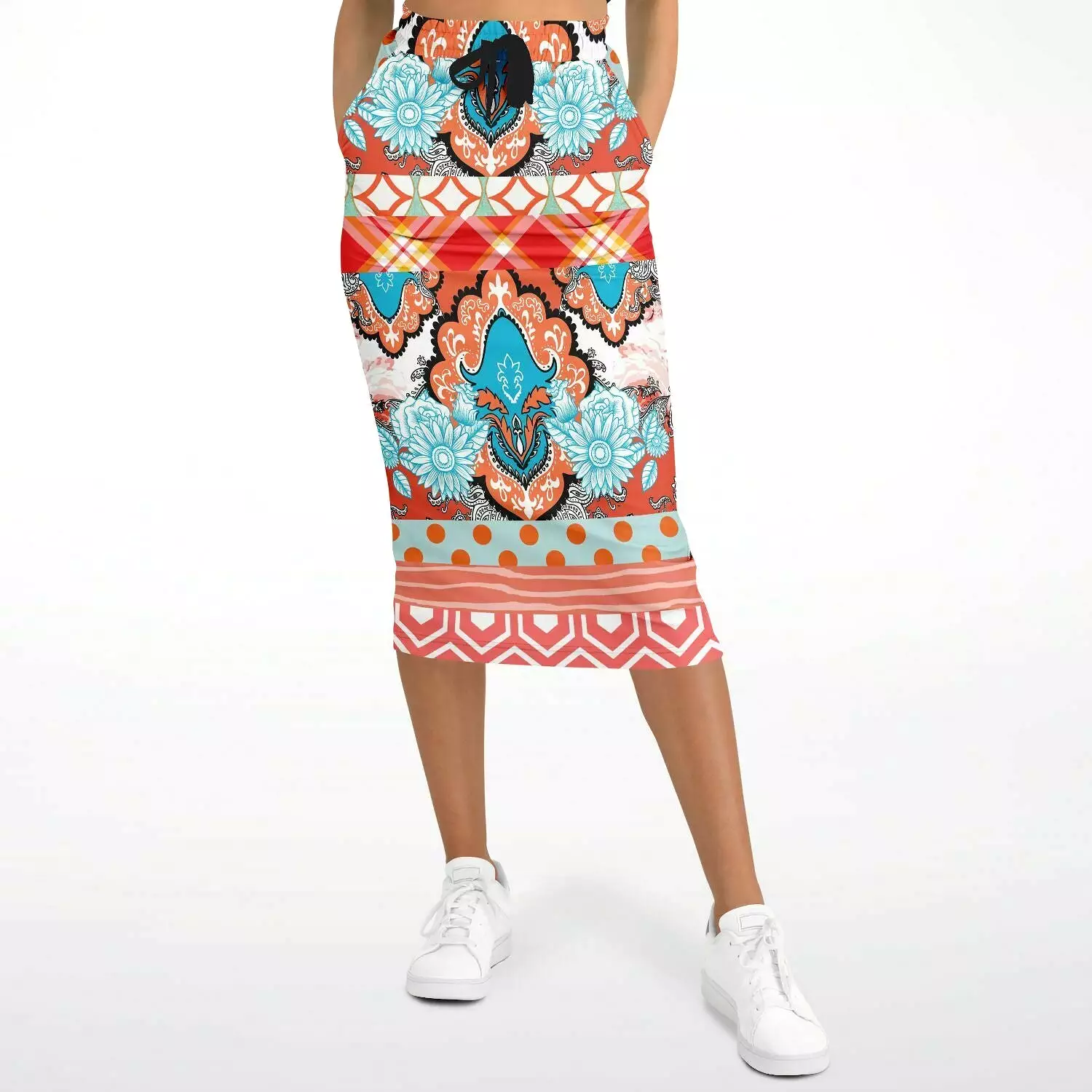 Coral Springs Eco-Poly Long Pocket Skirt