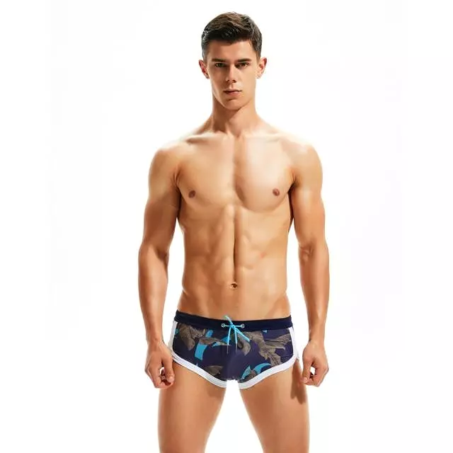 Coral Swim Trunks For Men