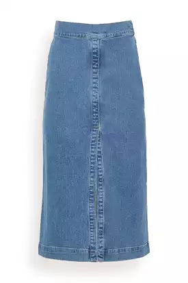 Curtis Skirt in Indigo Clair