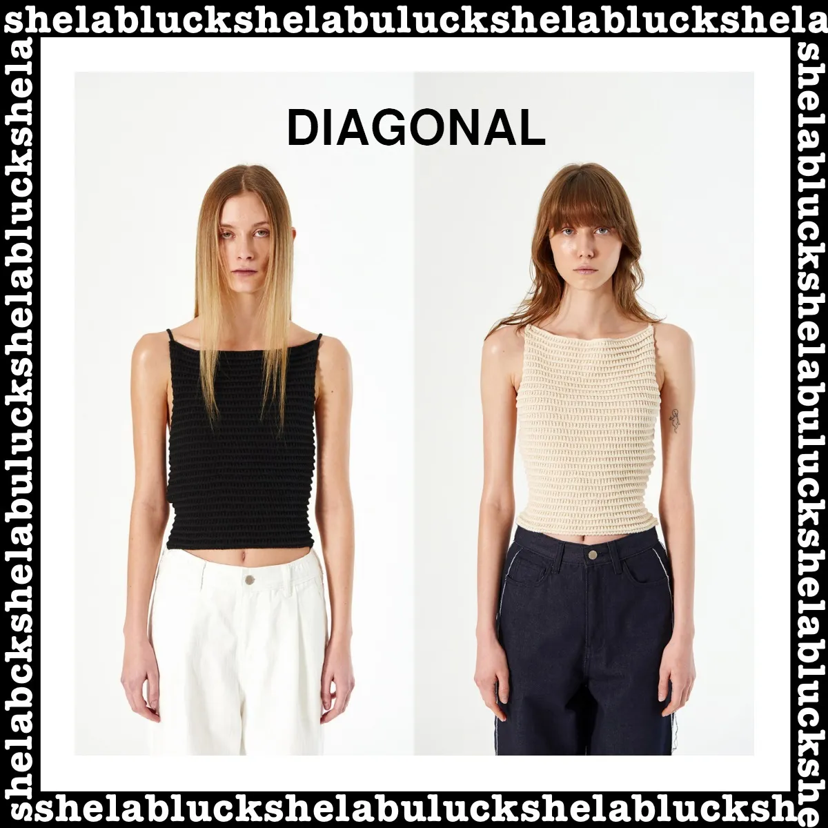 DIAGONAL  |Tanks & Camisoles