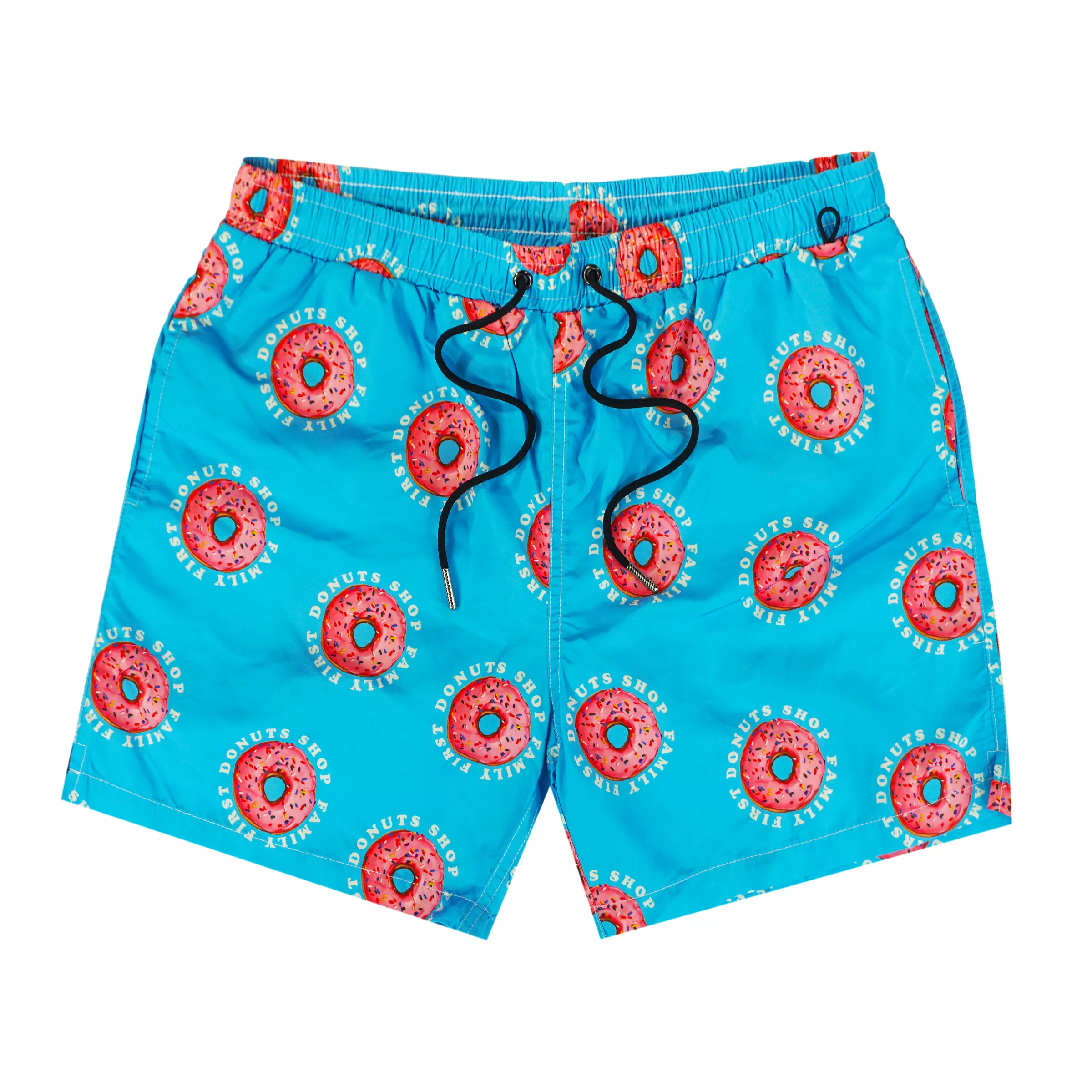 Donut Shop Swim Shorts (Blue) /D14