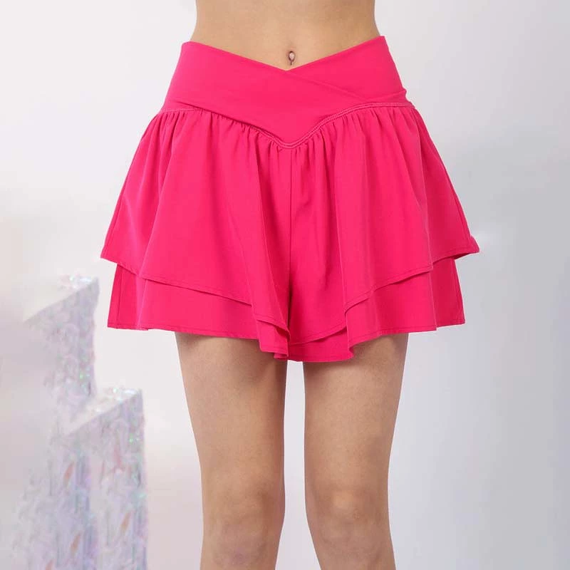 Double Layer Onion Skin Shorts