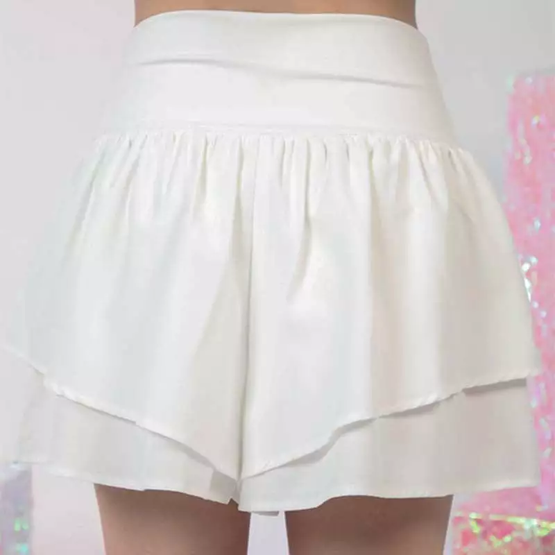 Double Layer Onion Skin Shorts