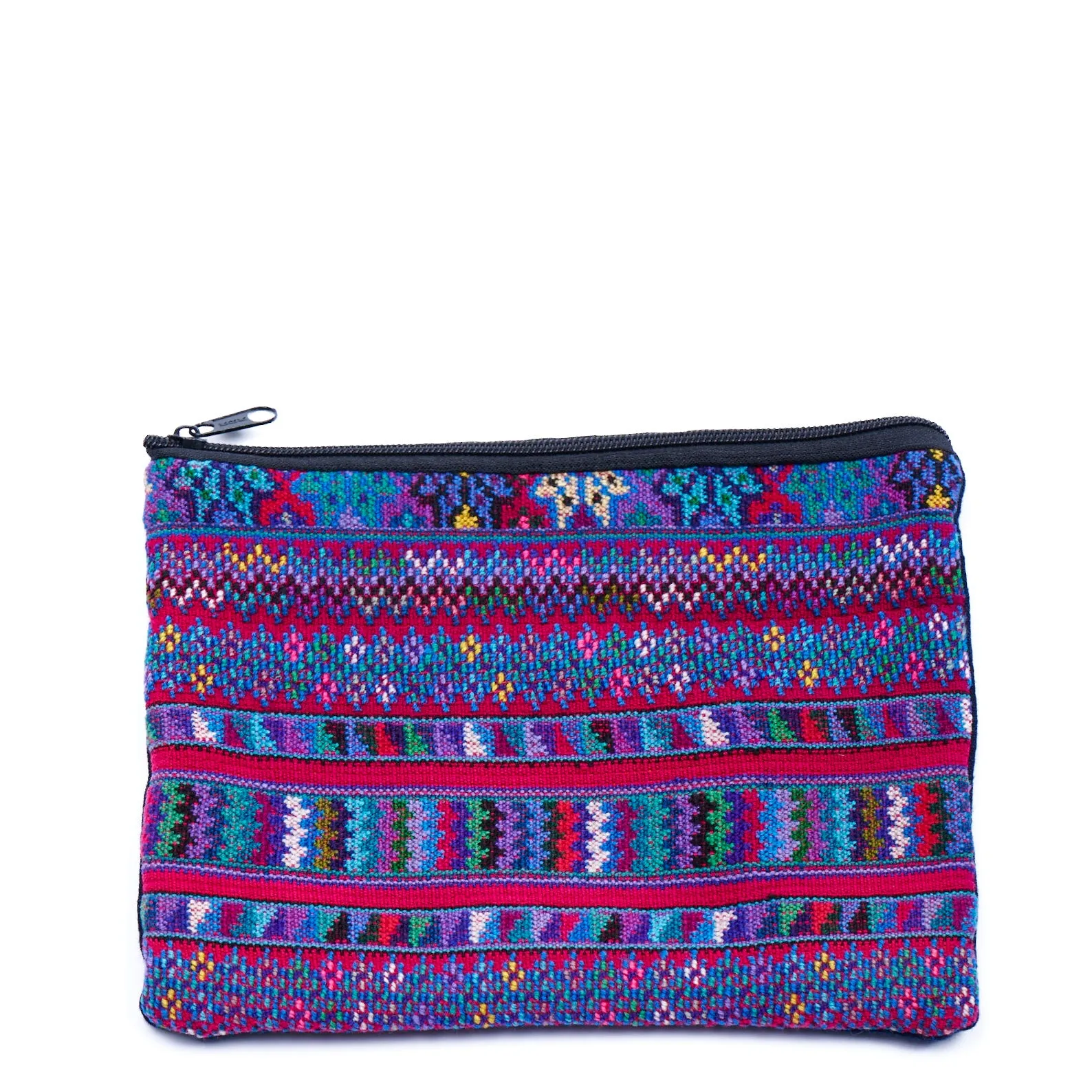 Embroidered Cosmetic Bag with zipper