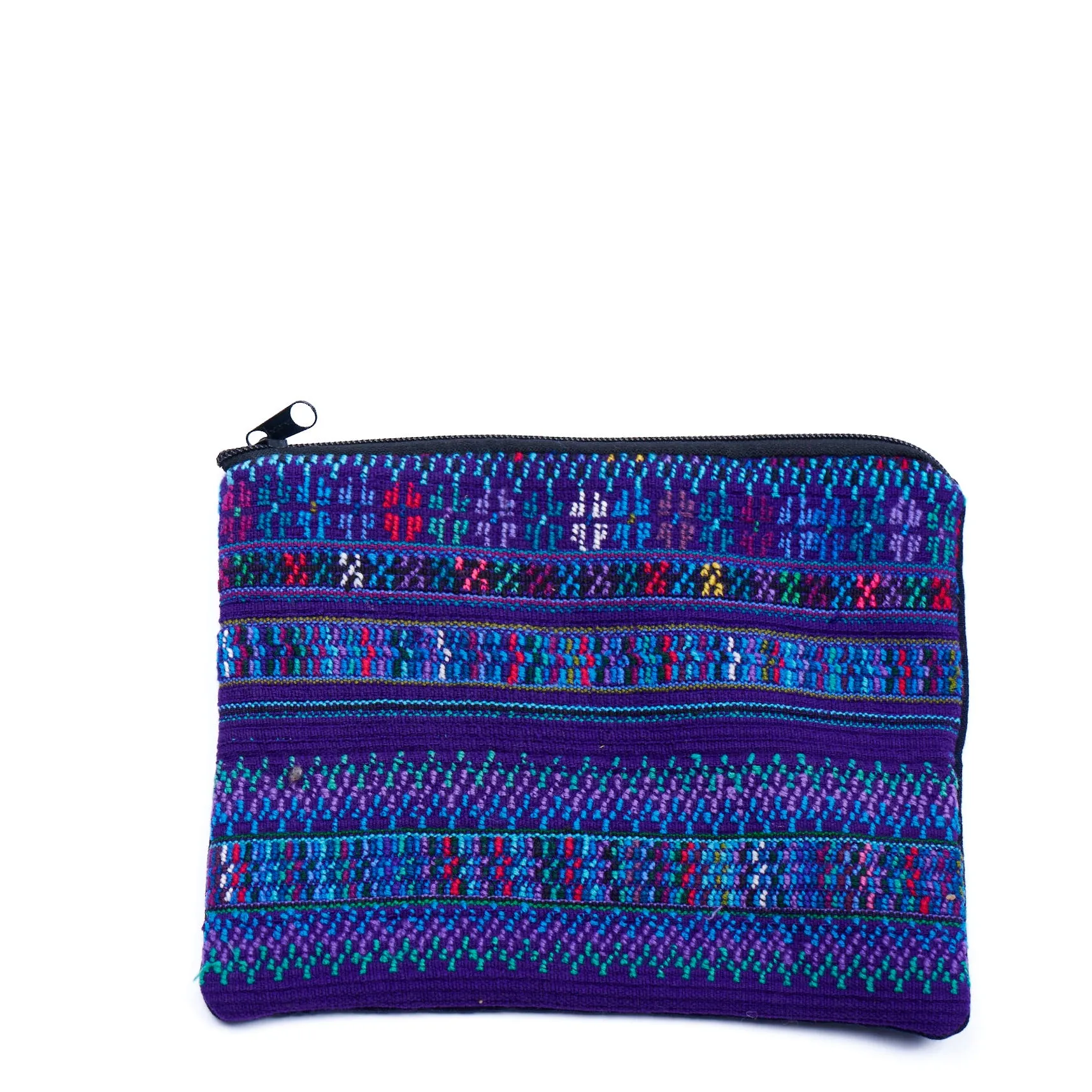 Embroidered Cosmetic Bag with zipper