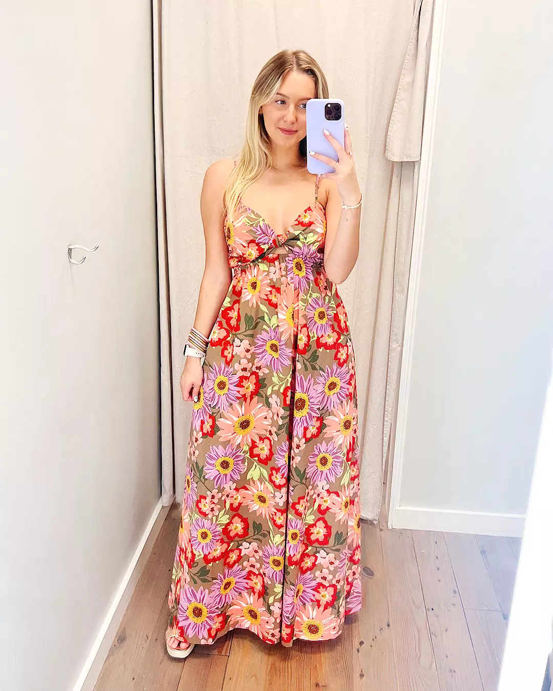 Forever Mine Floral Maxi Dress