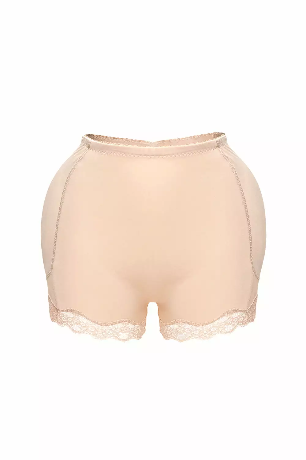 Full Size Lace Trim Shaping Shorts