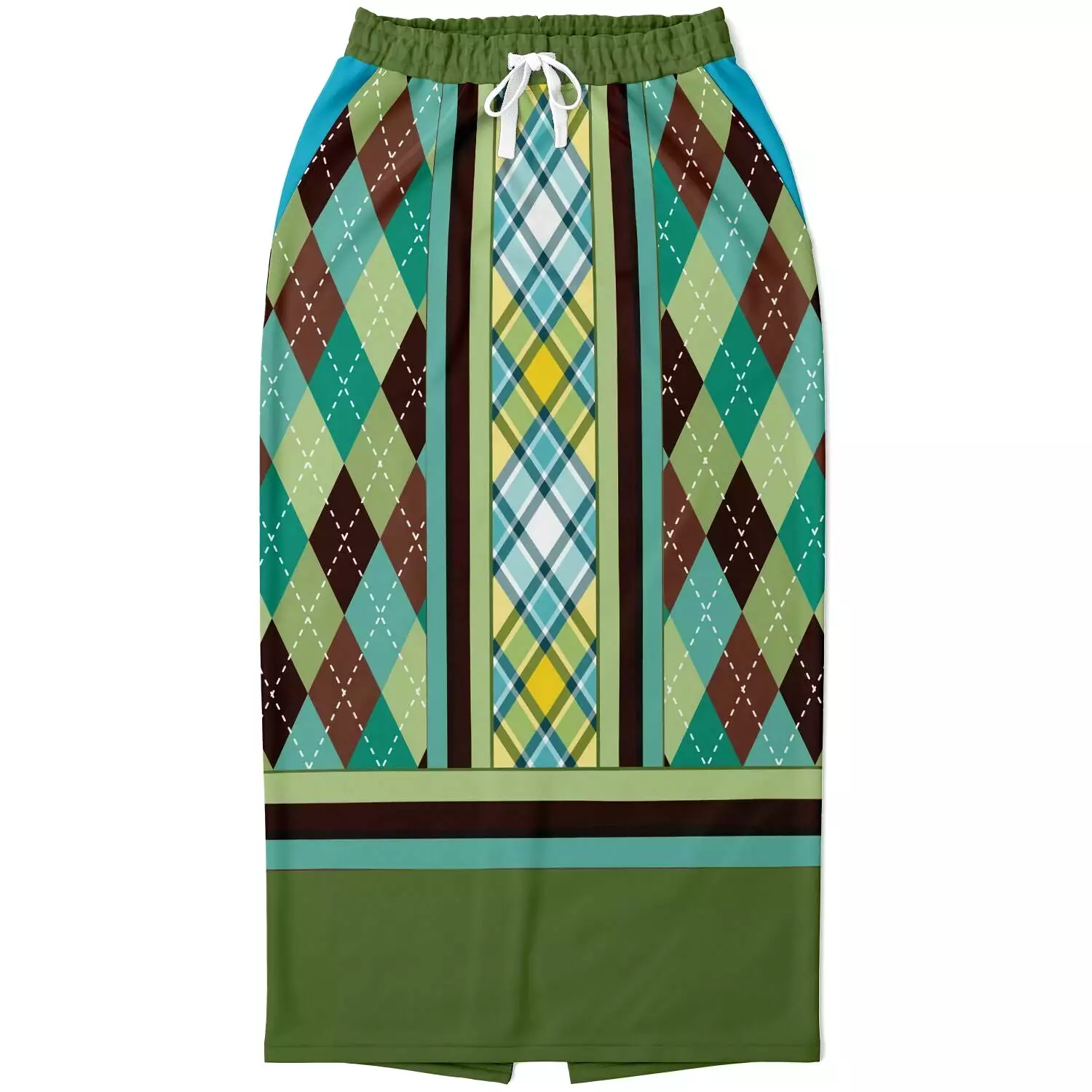 Hypnotic Zen Eco-Poly Long Pocket Skirt