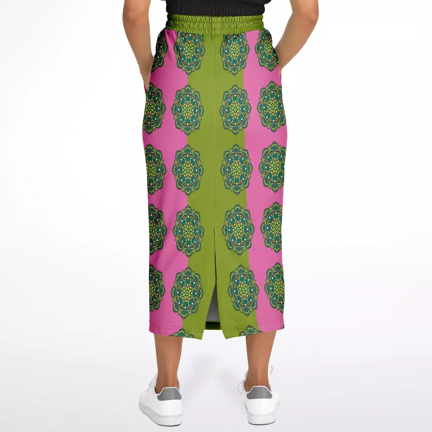 Jamabalaya Eco-Poly Long Pocket Skirt