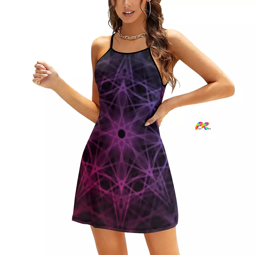 Kaleidoscope Spaghetti Strap Dress