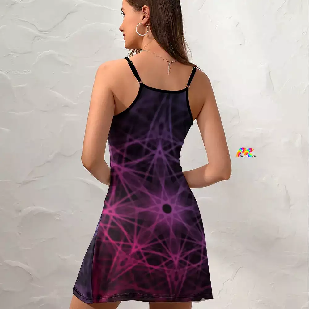 Kaleidoscope Spaghetti Strap Dress