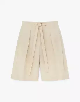 LAFAYETTE 148 Silk-Linen Chelsea Short