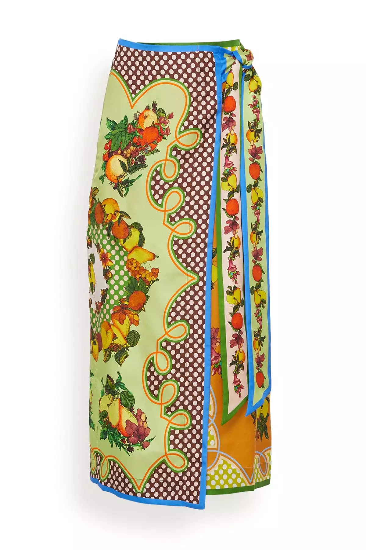 Lemonis Silk Skirt in Multi