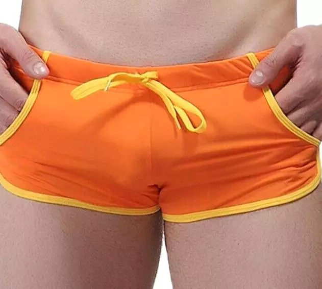 Low Waist Swim Short Trunks For Men