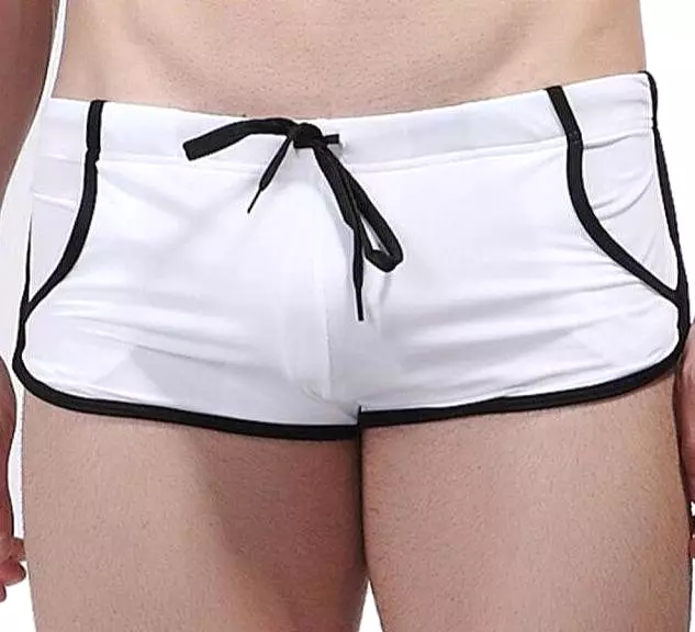 Low Waist Swim Short Trunks For Men