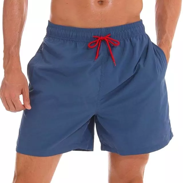 Luminous Beach Shorts With Drawstring