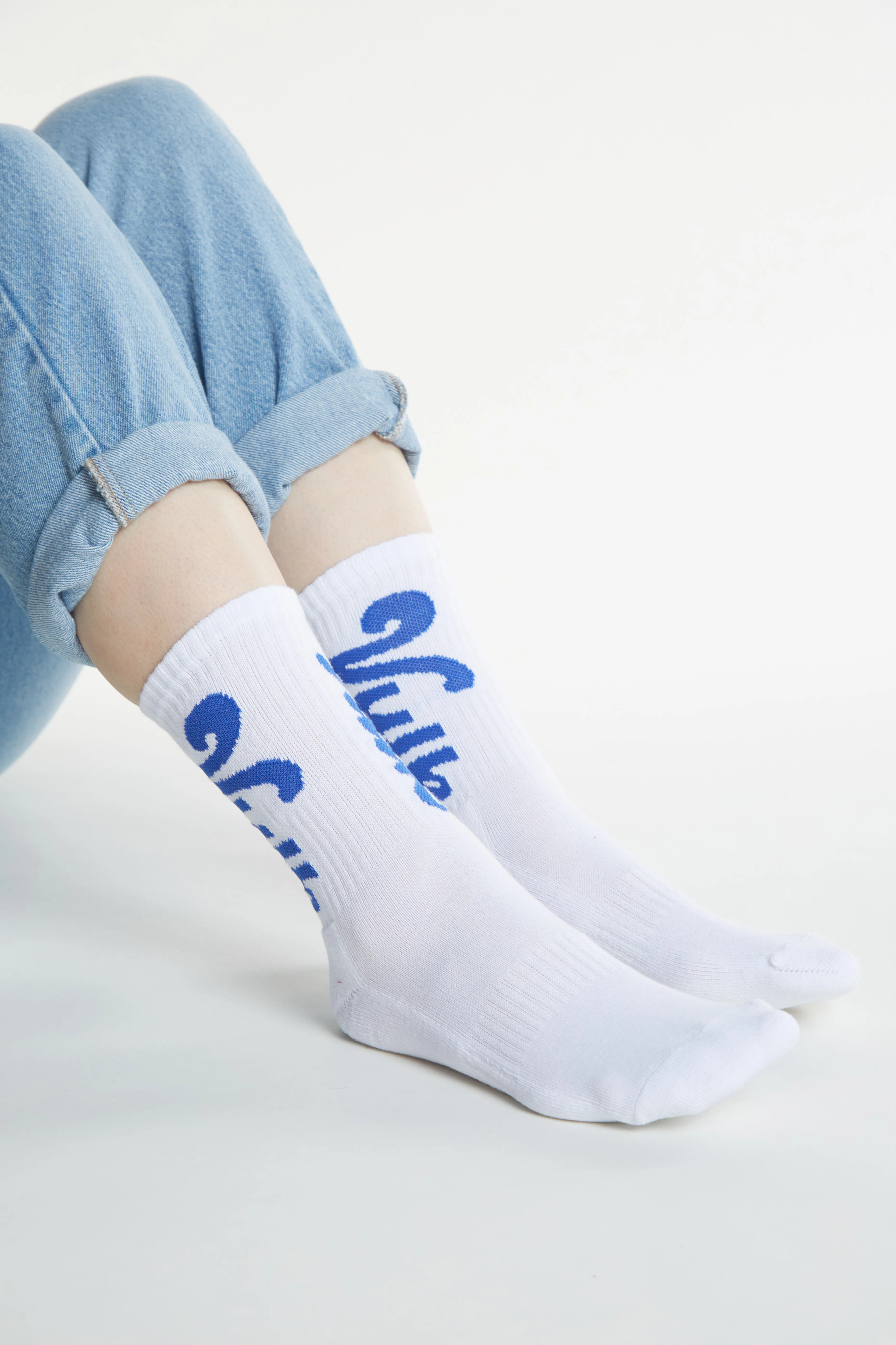 Medias Vulk Road Socks White