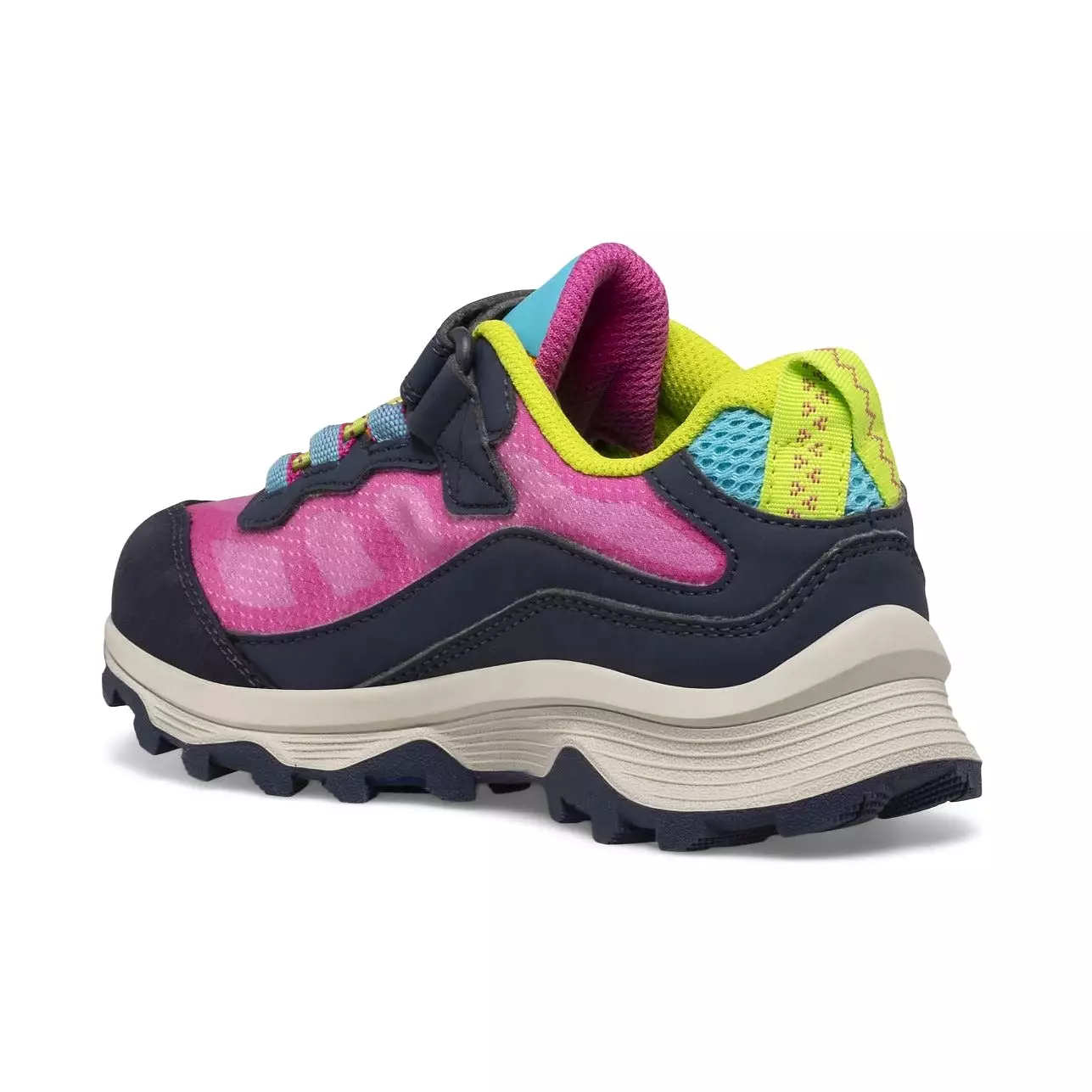 Merrell Navy Multi Moab Speed Waterproof Children's Shoe