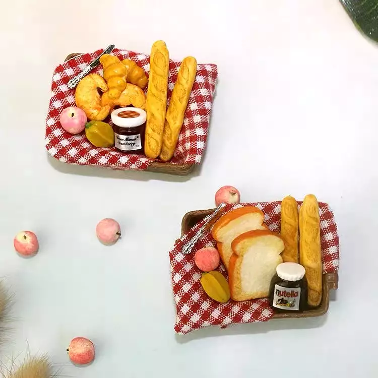 Mini Bread Basket DIY Ornament FU0005