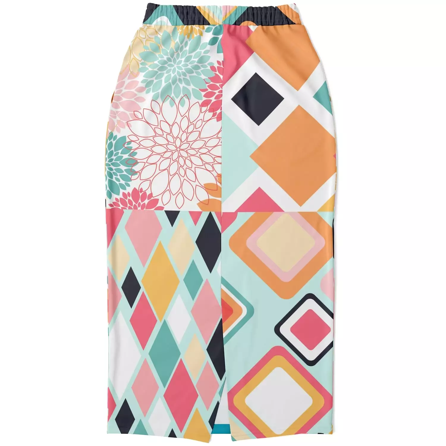 Mums the Word Eco-Poly Long Pocket Skirt