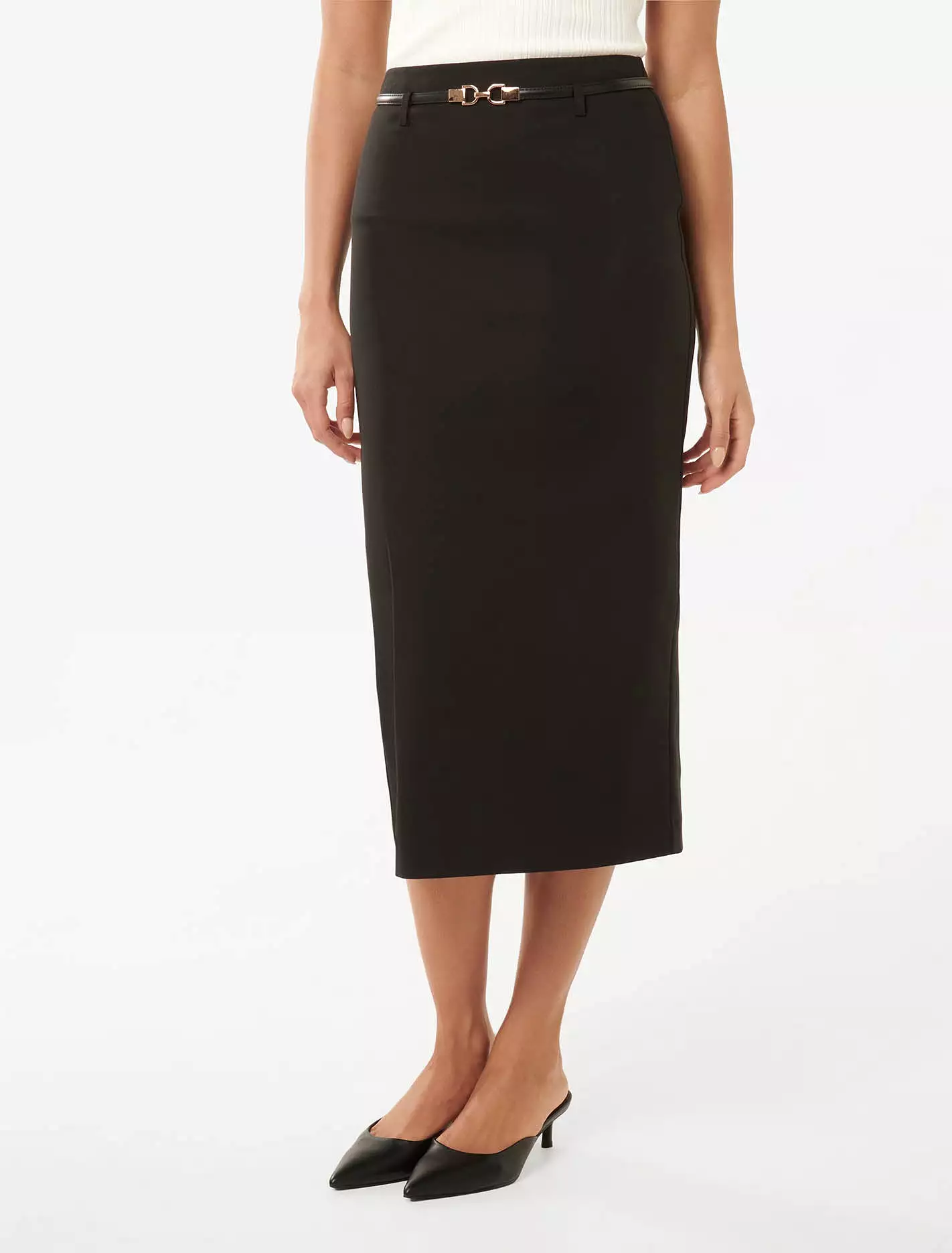 Nadia Pencil Midi Skirt