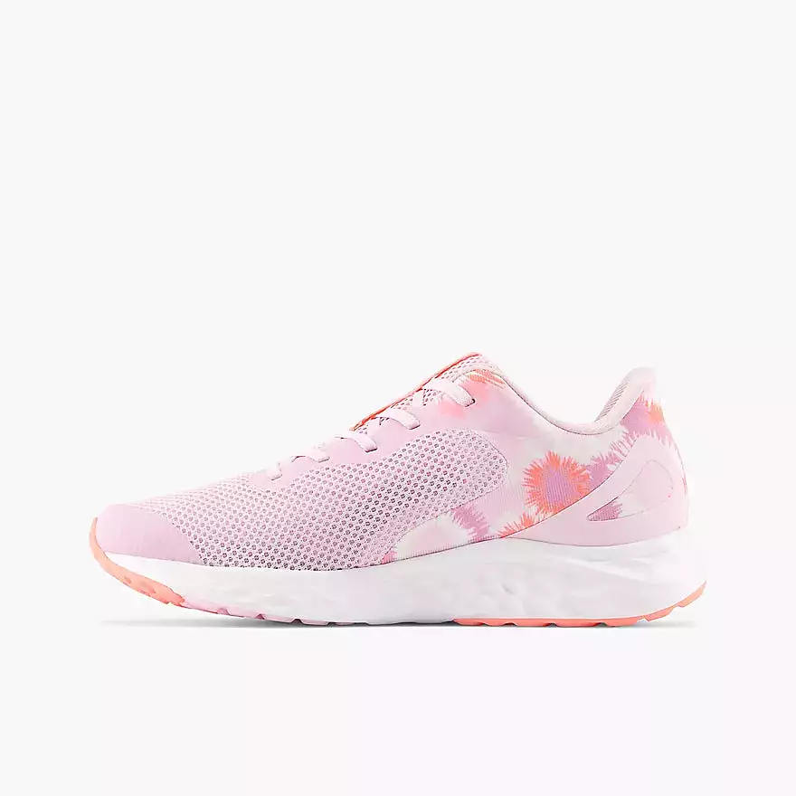 New Balance Light Raspberry Arishi v4 Youth Sneaker