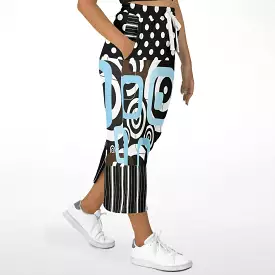 Pacific Palisades Geo Swirl Eco-Poly Long Pocket Skirt