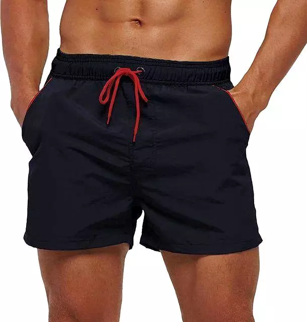 Patchwork Beach Shorts For Men