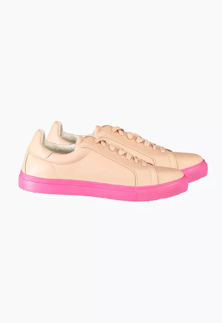 Pink Rubber Sneaker