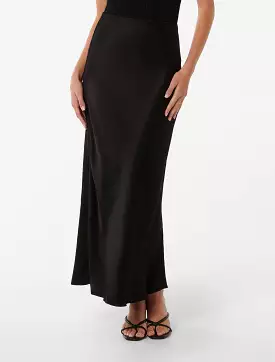 Prue Satin Bias Midaxi Skirt