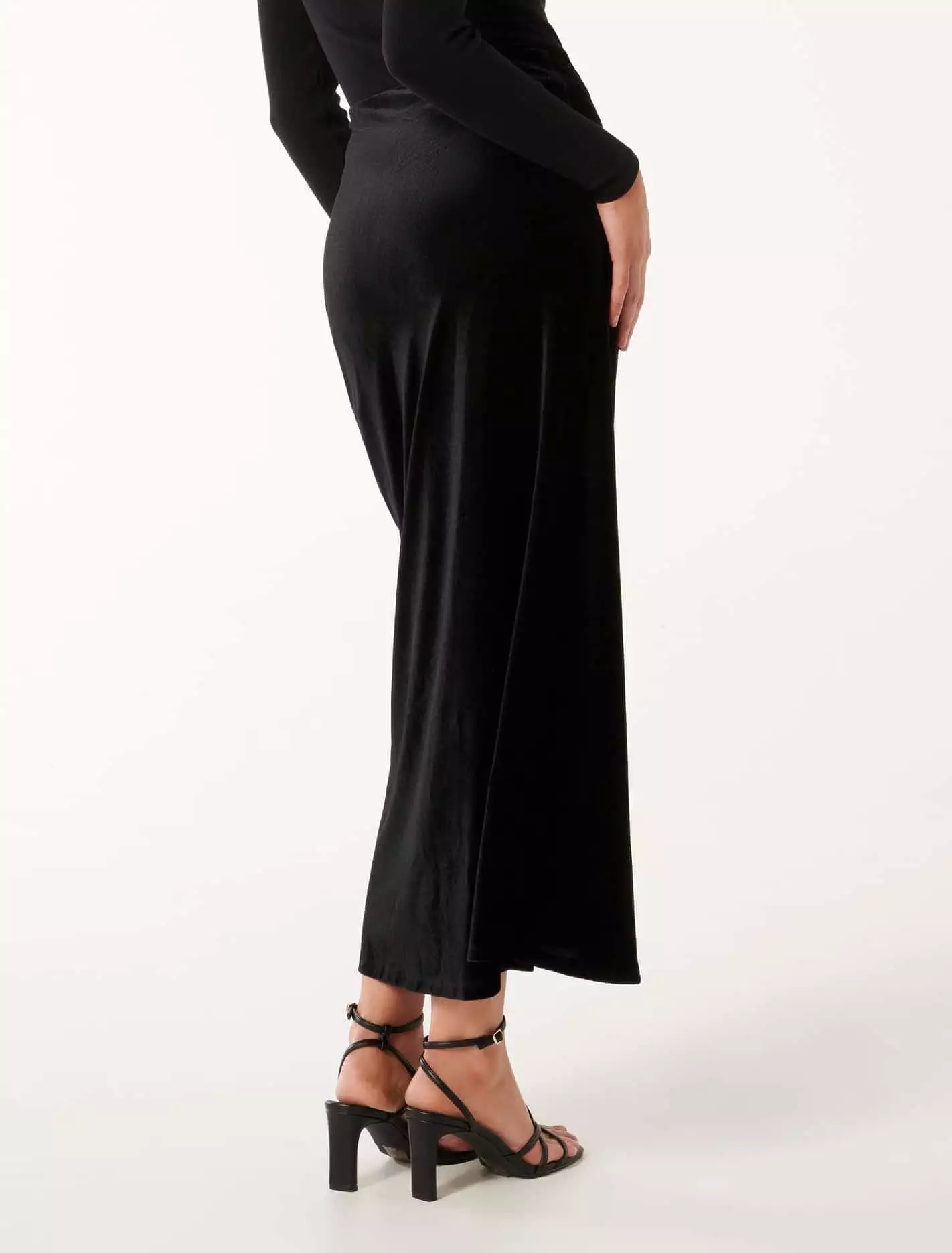 Sally Velvet Maxi Skirt