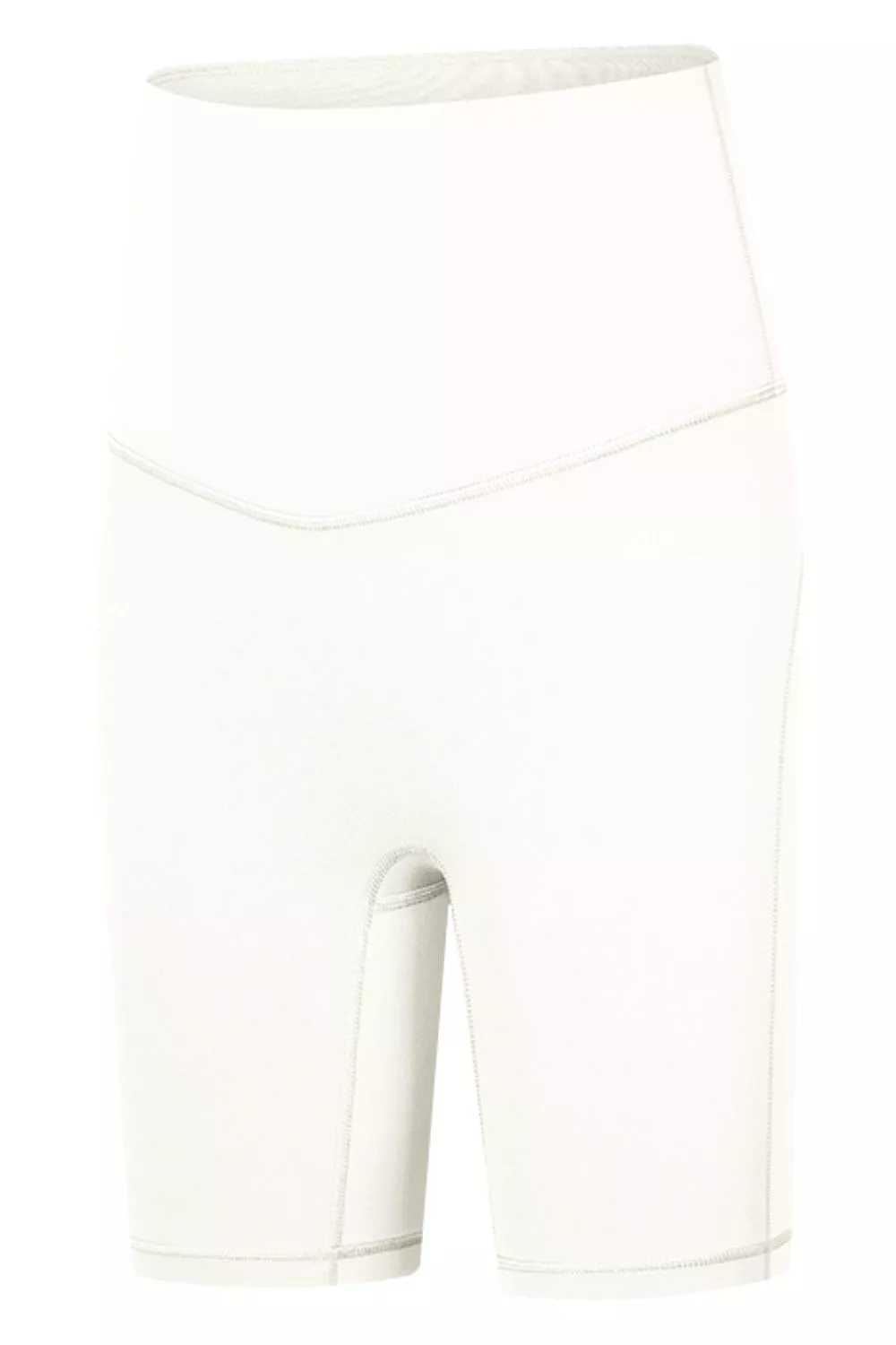 Seamless High-Rise Wide Waistband Biker Shorts