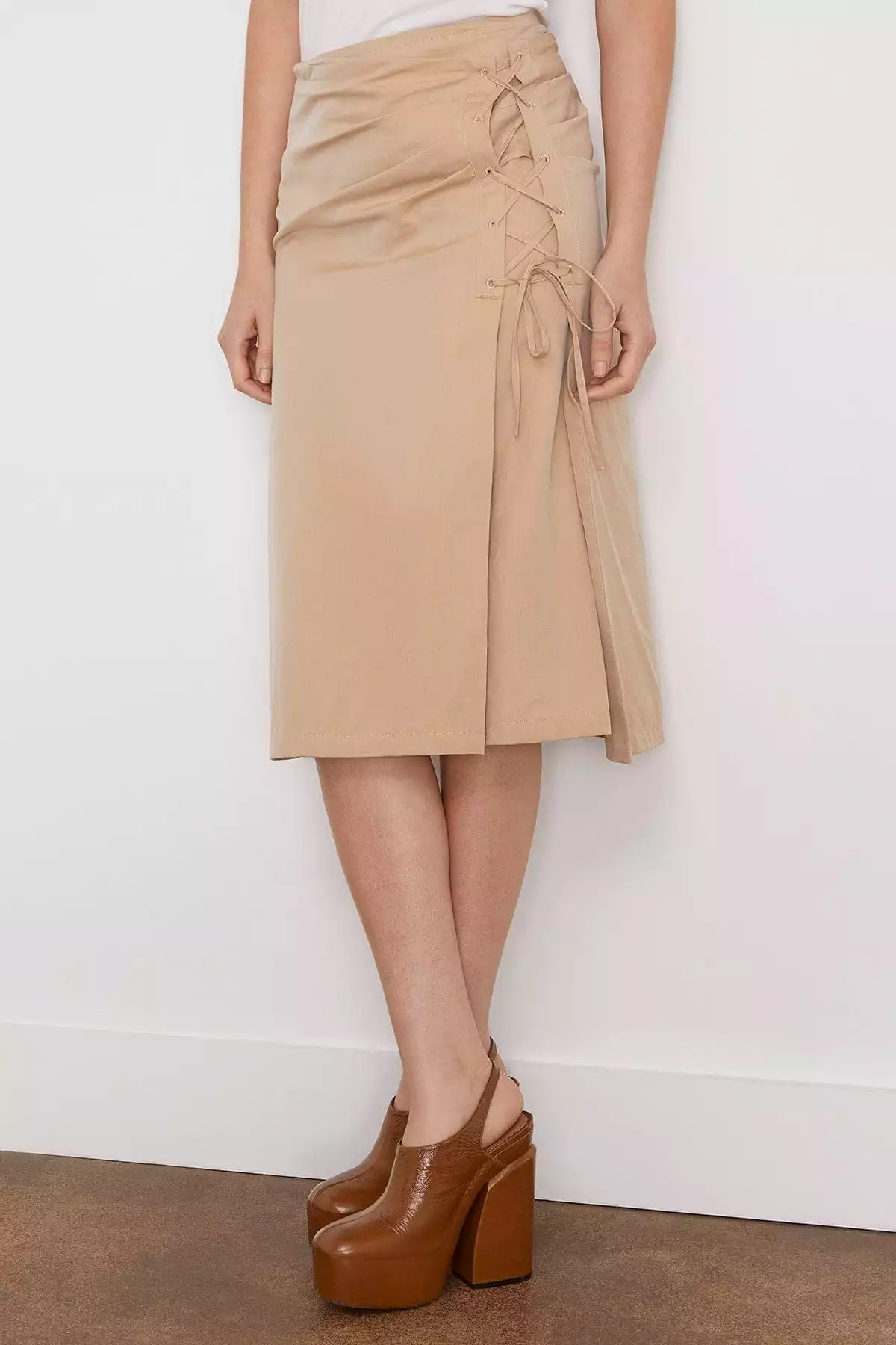 Siamo Skirt in Beige