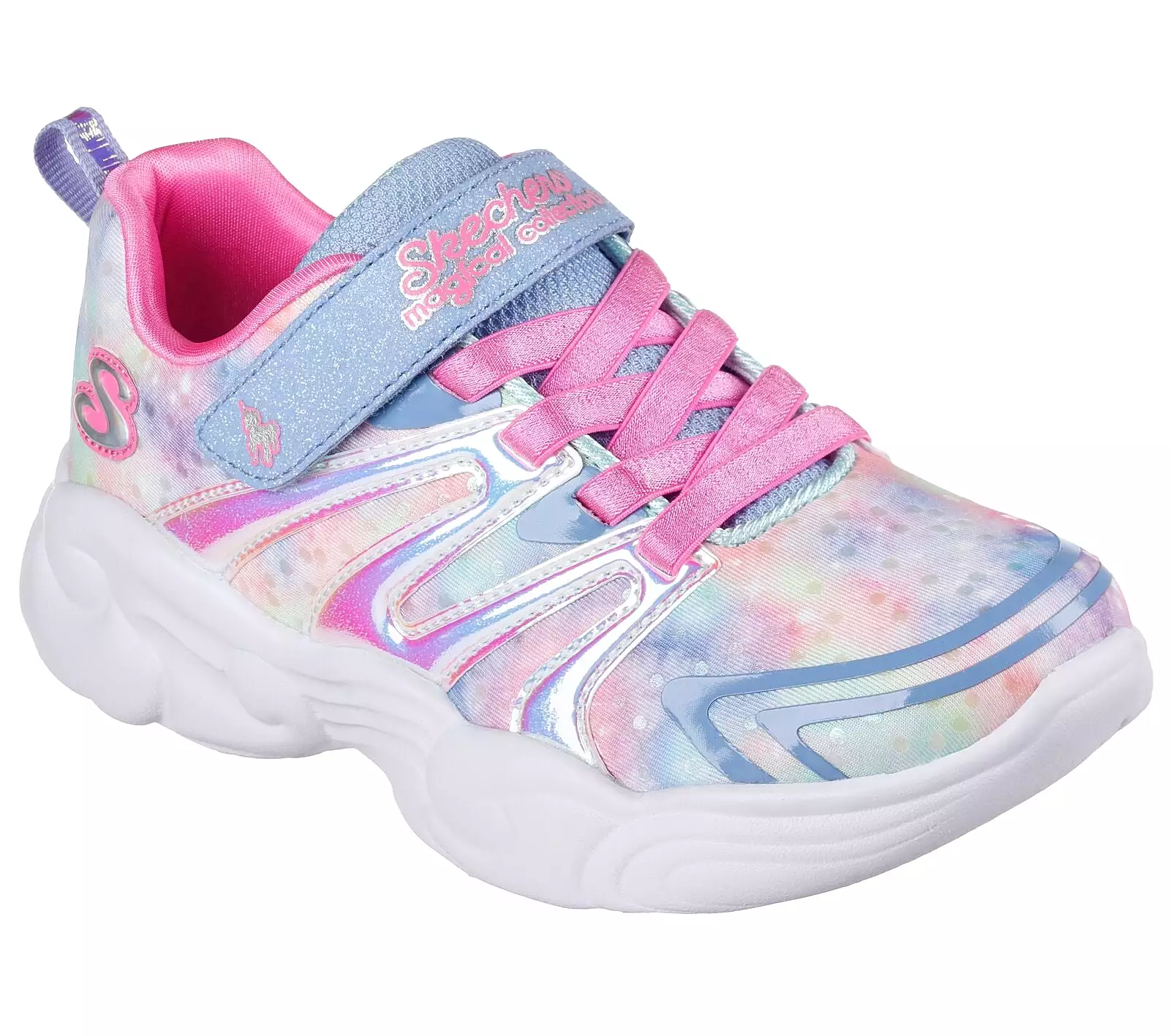 Skechers Periwinkle Multi Unicorn Storm Magical Dreamerz Children's Sneaker