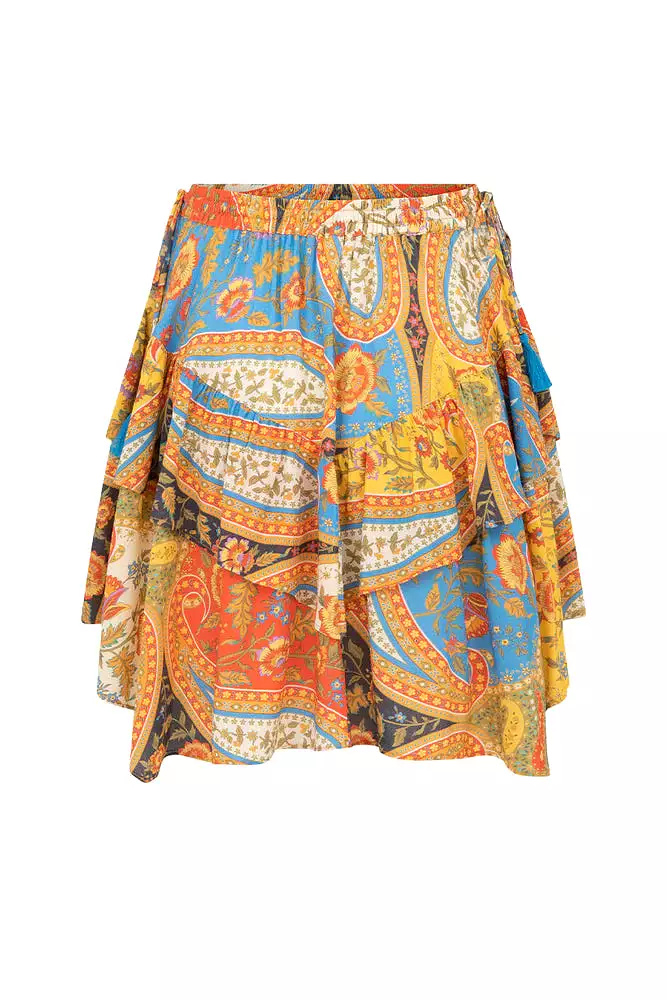 SPELL BELLADONNA HANDKERCHIEF MINI SKIRT Kaleidoscope