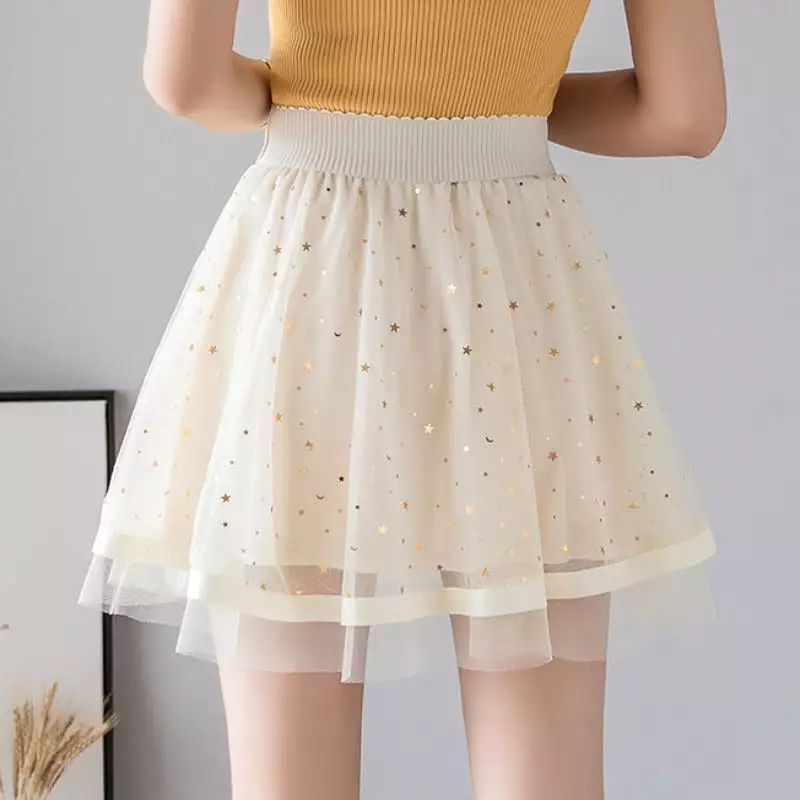 Starry Gauze Tutu Skirt AD210050