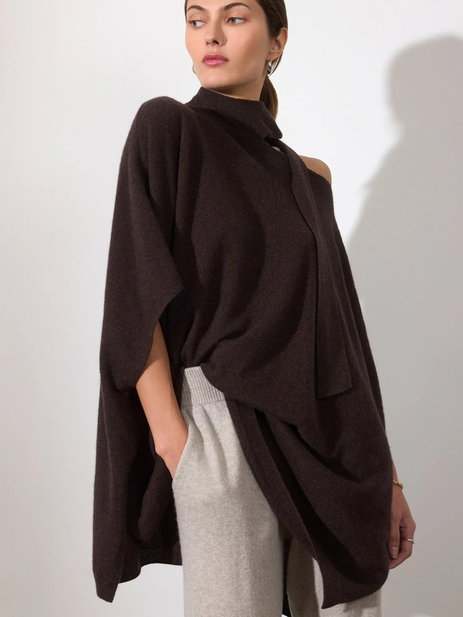 The Dalian Cashmere Poncho