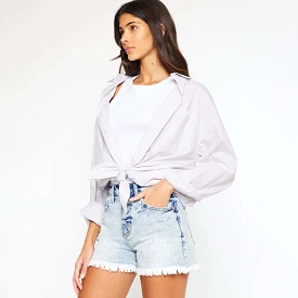 The High Rise Mom Shorts