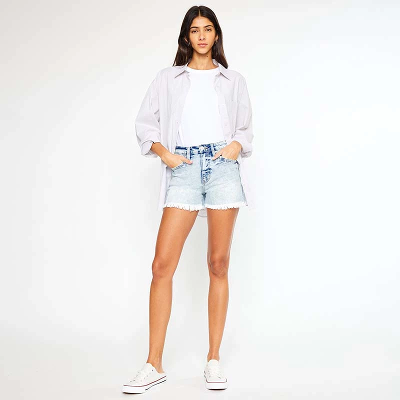 The High Rise Mom Shorts