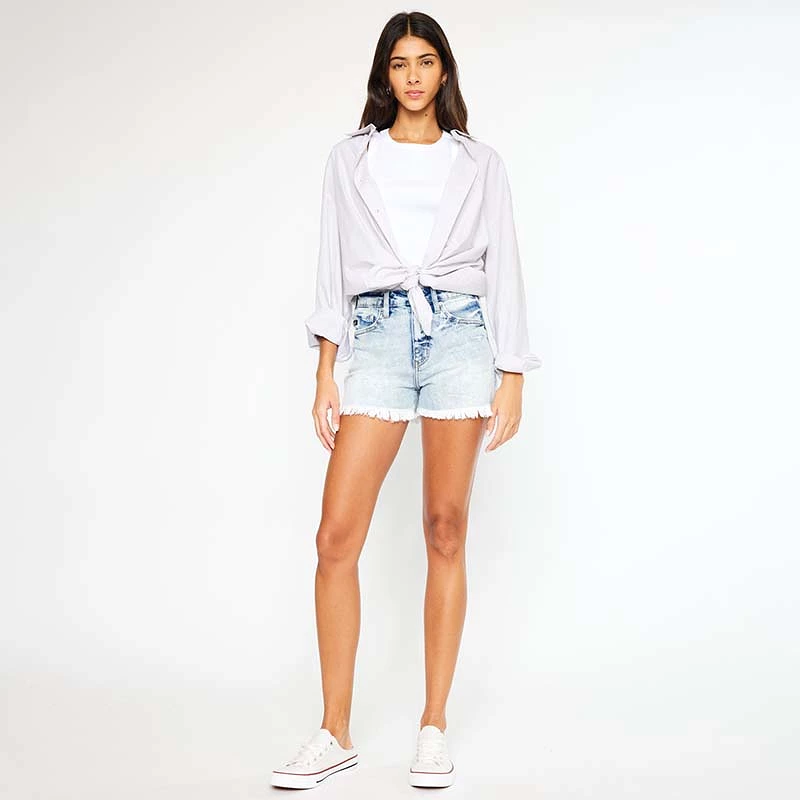 The High Rise Mom Shorts